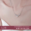 【Golicc】買一送一 珍愛典藏輕奢 水晶珍珠項鍊(雙十 萬聖節 生日 鎖骨鍊 項鍊 飾品 禮物)