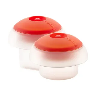 【LEKUE】西班牙 微波煮蛋器2件 白