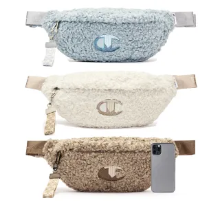 【Champion】交換禮物 官方直營 中性-經典LOGO絨毛拼接腰包-3色(U3DACPU31)