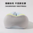 【YING SHUO】買一送一 旅行便攜加高護頸涼感U型枕 贈收納盒(強力環繞支撐  飛機頸枕 不歪脖)