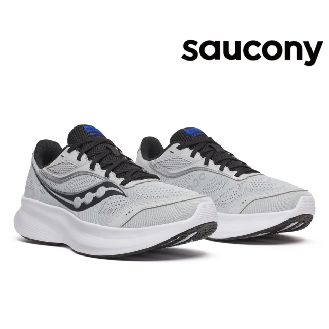 【SAUCONY 索康尼】男鞋 COHESION 18 緩衝避震跑鞋純_寬楦  運動鞋 慢跑鞋(SA21035-213)