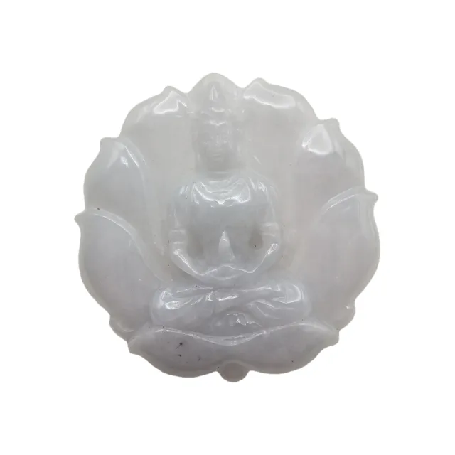 【藏古祥館】翡翠蓮花觀音 SBA01(宗教開運 翡翠)