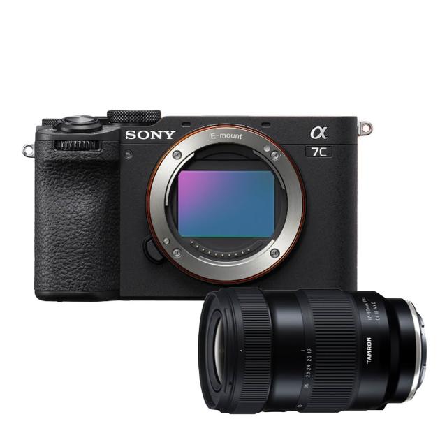 【SONY 索尼】小型全片幅相機 ILCE-7CM2 A7CM2(公司貨 保固18+6個月)+【Tamron】17-50mm F/4 A068(平輸)