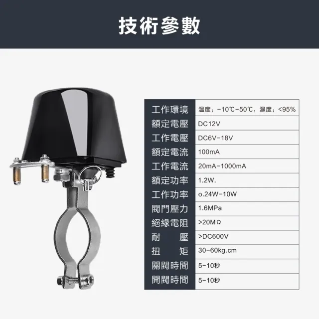 【台灣雞絲頭】2025 WiFi智能電動水閥｜手機APP遠程遙控 開關球閥/閥門控制器(智慧家居｜自動灑水)