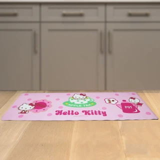 Hello Kitty 廚房防滑地墊-120x45cm-2入(地墊)