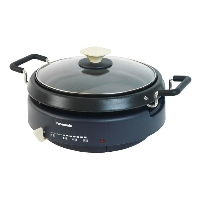 【Panasonic 國際牌】2公升多功能料理鍋/深鍋+煎盤(NF-MF701)