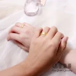 【GJS 金敬順】黃金對戒古法金曲面素圓(金重:3.26錢/+-0.03錢)