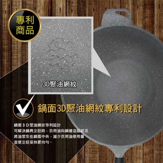 【PERFECT 理想】極緻鑄造不沾炒鍋36cm附蓋(台灣製造)