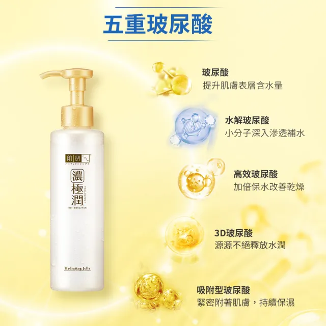 【肌研】官方直營 極潤多效精華水感凝露180mL/2入(玻尿酸補水保濕)