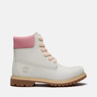 【Timberland 官方旗艦】女款象牙白活力系列Timberland R Premium防水6吋靴(A2HR8EX4)
