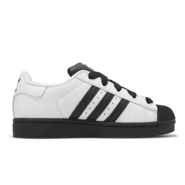 【adidas 愛迪達】休閒鞋 Superstar II 男鞋 女鞋 白 黑 貝殼頭 愛迪達(KK4473)