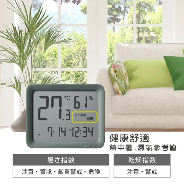 【TANITA】電子溫濕度感應器TC-421