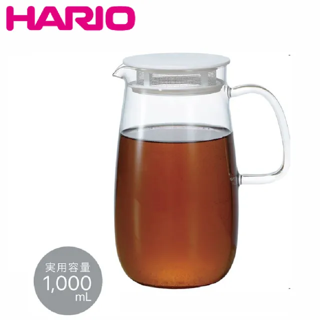 【HARIO】麥茶君冷熱泡茶壺(日本製 1000ml)