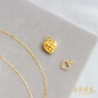 【金喜飛來】黃金墜愛心巧克力(0.28錢±0.03)