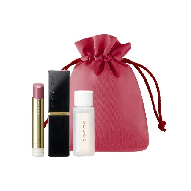 【SUQQU】晶采潤艷唇膏+殼組(多色任選_加贈淨膚組)