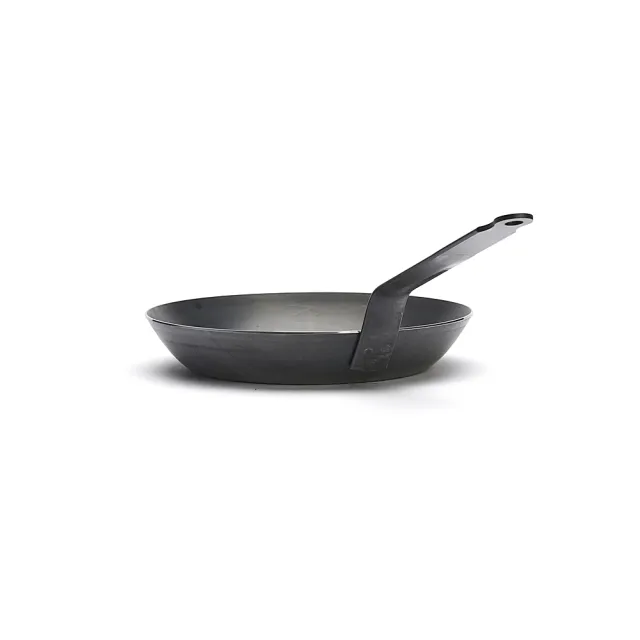 【de Buyer 畢耶】『輕礦藍鐵系列』傳統單柄平底鍋26cm/鐵鍋