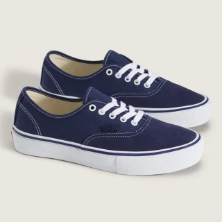 【VANS 官方旗艦】Skate Authentic 藍色專業滑板鞋