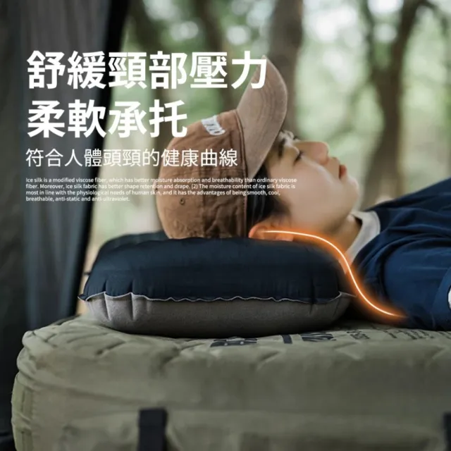 【ShineTrip】山趣 戰術充氣枕 05系列(枕頭 充氣枕頭 露營枕頭 充氣枕 露營 旅遊 野餐 露營用具)