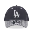 【NEW ERA】棒球帽 940 Patchwork Dodgers 洛杉磯道奇 石墨 條紋 老帽 帽子(NE14700537)