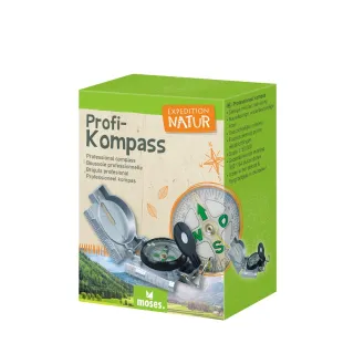 【Moses】小探險家-專業級指南針(專業金屬指南針｜戶外探險用羅盤｜親子露營／登山定向工具)