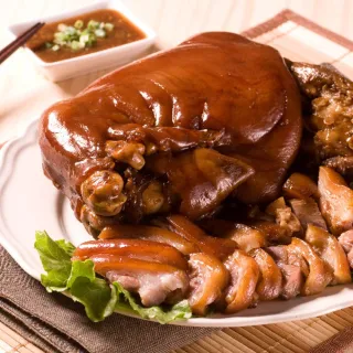 【林家豬腳】萬巒豬腳*3包(豬腳1200g+醬包200g/包;含運;閏月)