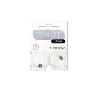【Mimitakara 耳寶助聽器】C1/I1助聽器專用 Conveyfit Click dome open 耳塞