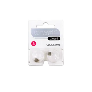 【Mimitakara 耳寶助聽器】C1/I1助聽器專用 Conveyfit Click dome closed 耳塞