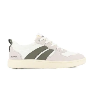 【Palladium】PALLACUP FLAME TX透氣網布/麂皮復古運動鞋/休閒鞋-男鞋/女鞋-奶白/深綠(74486-090-M)