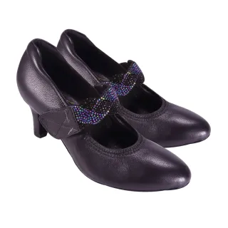 【D.Passion】42013 黑羊 2.5吋 摩登舞鞋(國標舞鞋/標準舞鞋/社交舞鞋)