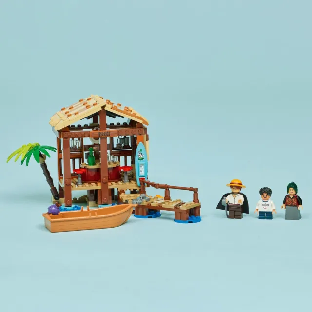 【LEGO 樂高】航海王系列 75636 風車村小屋(ONE PIECE 魯夫 居家擺設 玩具積木)