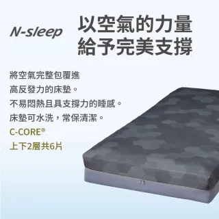 【NITORI 宜得利家居】◎雙人床墊 N-SLEEP NF004(床墊 N-SLEEP)