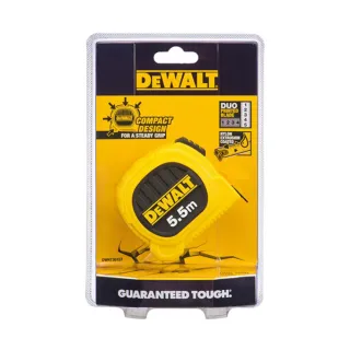 【DEWALT 得偉】5.5M*25mm 專業捲尺(DWHT36157L)