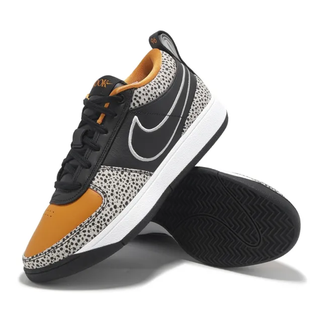 NIKE 耐吉】籃球鞋Book 1 NAS EP 男鞋Air Safari 橘黑鴕鳥皮格紋Booker 