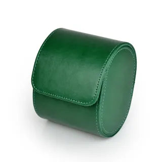 【P&W】名錶收藏盒 1支裝 皮革材質 手工精品錶盒(全開式 旅行收納盒 攜帶錶盒)