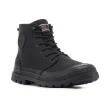 【Palladium】PAMPA RCYCL LITE+WP+ ZIP再生科技輕量拉鍊橘標防水靴-中性-黑(74066-001)