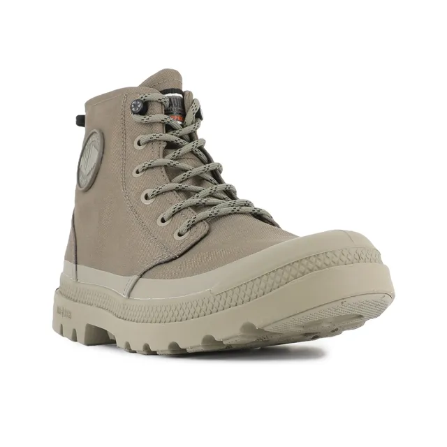 【Palladium】PAMPA RCYCL LT+ WP+ ZIP再生科技輕量拉鍊橘標防水靴/休閒鞋-男鞋/女鞋-軍綠(74066-377-M)