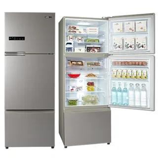 【SAMPO 聲寶】475公升一級能效變頻系列三門冰箱(SR-C48DV-Y1)