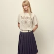 【MARDI MERCREDI】印花短TEE 多色 經典小雛菊  臘腸狗 CROPPED / TSHIRT FLOWERMARDI/TSHIRT DDANJI
