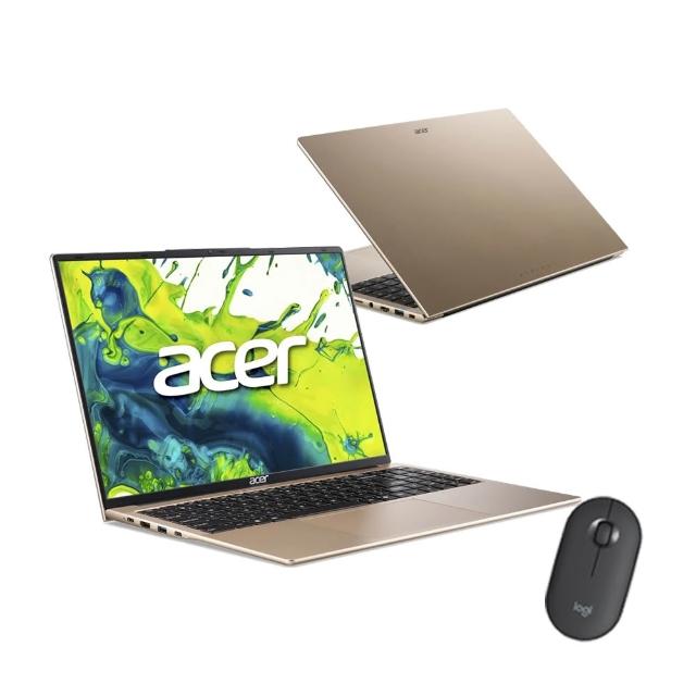 【Acer】無線滑鼠組★16吋十核心Core 5輕薄筆電(Aspire Lite/AL16-54P-53R5/Core 5-120U/16G/512G SSD/W11)