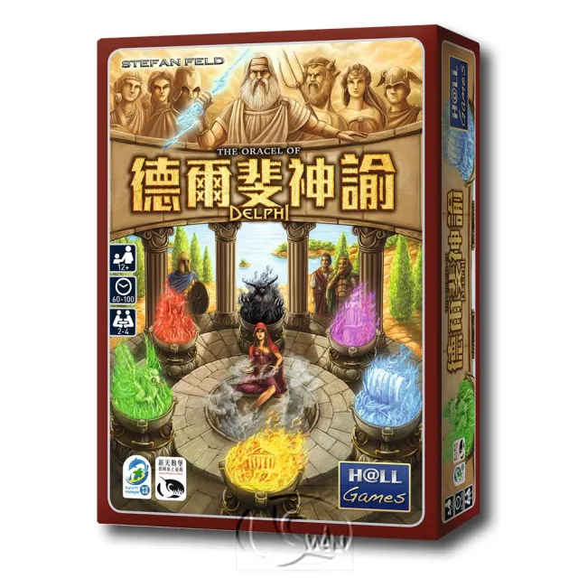 【新天鵝堡桌遊】德爾斐神諭 The Oracle of Delphi(玩家跑團讚)