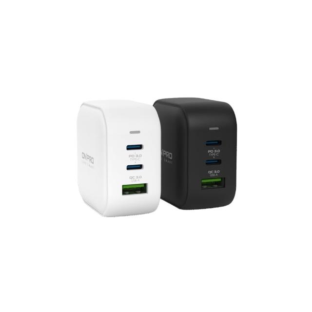 【ONPRO】UC-GAN65W 氮化鎵GaN 65W 3孔PD快充充電器(Pro2版)