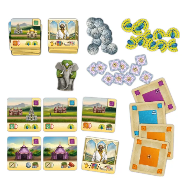 【新天鵝堡桌遊】恆河王權RAJAS OF THE GANGES: CARDS & KARMA