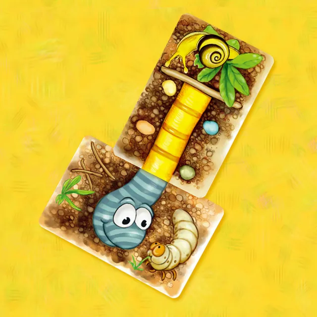 【新天鵝堡桌遊】蟲蟲伸展秀 DA IST DER WURM DRIN(學齡前必選/全家一起來)