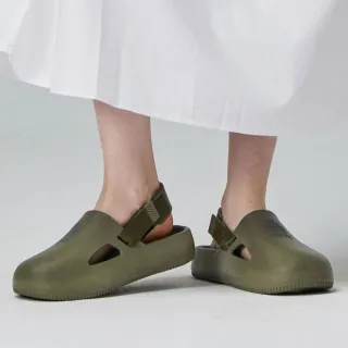 【moz】巧巴達二代 舒適度升級eva 2way 涼拖鞋(墨綠)