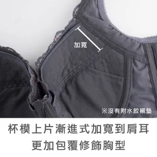 【玉如阿姨】迷情窒愛內衣。穩穩托住活動也不亂跑 台灣製※0482藍(C.D.E.F罩 大罩杯 包副乳 修飾)