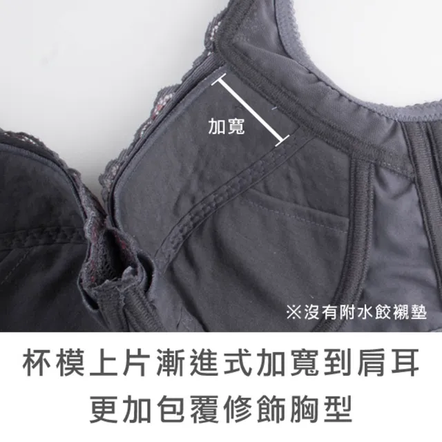 【玉如阿姨】迷情窒愛內衣。穩穩托住活動也不亂跑 台灣製※0482藍(C.D.E.F罩 大罩杯 包副乳 修飾)
