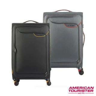 【AMERICAN TOURISTER 美國旅行者】31吋 APPLITE 4 ECO 前開式/上掀式可擴充輕量軟殼行李箱/布箱(多色可選)