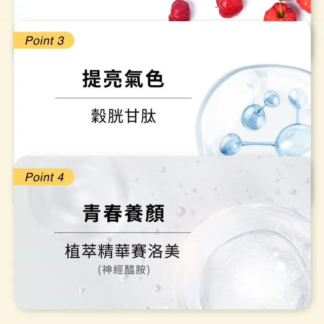 【Relove 官方直營】西印度櫻桃維他命C超能膠囊3包入 每包30顆(每顆500mg維他命C 等於9顆新鮮檸檬)
