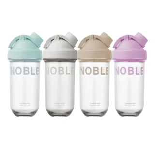 【LocknLock 樂扣樂扣】超值二入組 官方直營 NOBLE搖搖杯 830ml(四色任選/搖搖杯/運動水壺/大口徑)