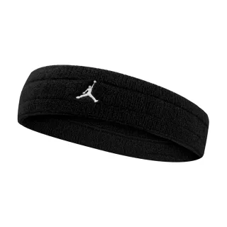 【NIKE 耐吉】頭帶 JORDAN M TERRY J1004299091OS黑(運動頭帶 止汗髮帶 DRI-FIT 吸濕 排汗 乾爽 毛巾材質)